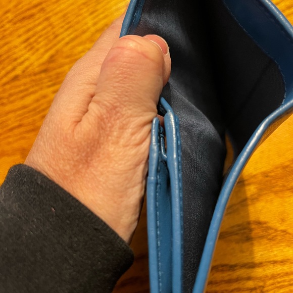 Salvador Ferragamo Small blue excellent wallet - Picture 7 of 13